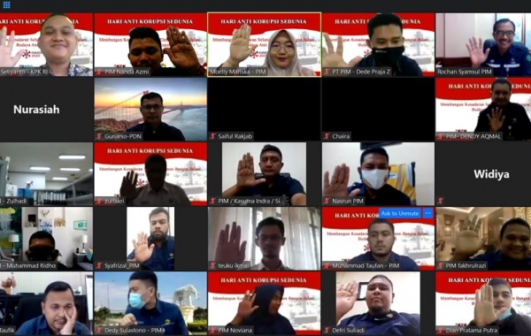 Menyambut Hari Anti Korupsi Sedunia, PIM Selenggarakan Webinar Bersama KPK RI